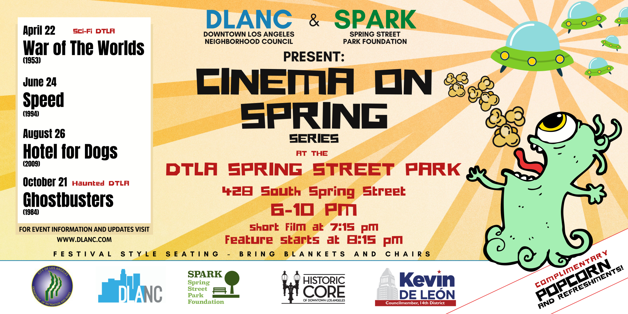 CINEMA ON SPRING – Downtown LA Neighborhood Council