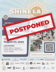 (POSTPONED) Fashion District ShineLA Community Cleanup